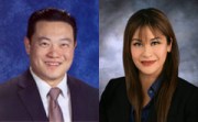 AD 55 Candidates Phillip Chen and Ling-Ling Chang