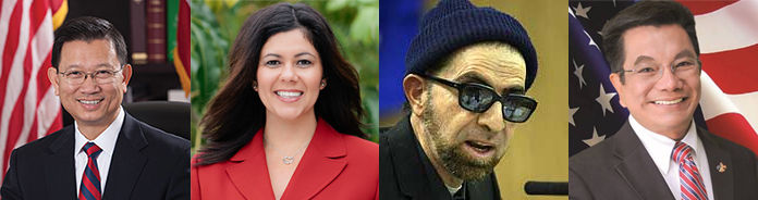 Andrew Do, Michele Martinez, Steve Rocco, and Phat Bui