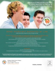 OUSD Measure S Mailer, September 10