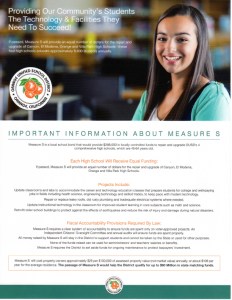 OUSD Measure S Mailer, September 10